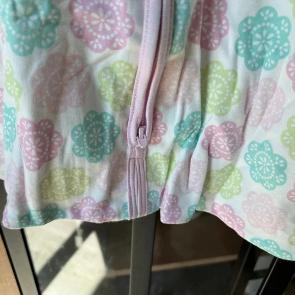 Halo sleeping sack zip up baby girl colorful pastel sleep sleeveless blanket - Picture 3 of 4